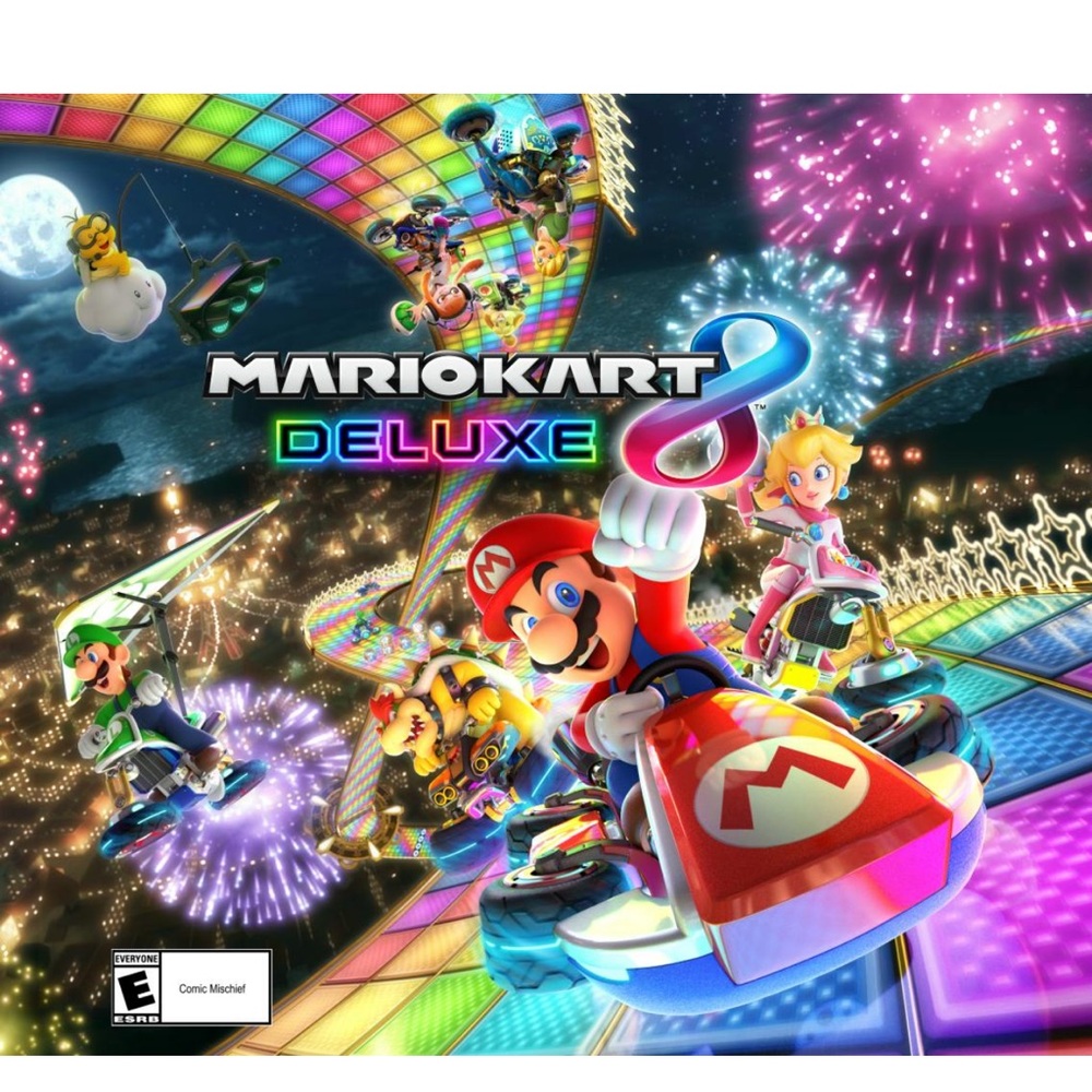 Nintendo Switch Lite Mario Kart Super Minecraft Micro SD Bundle - Picture 5 of 9